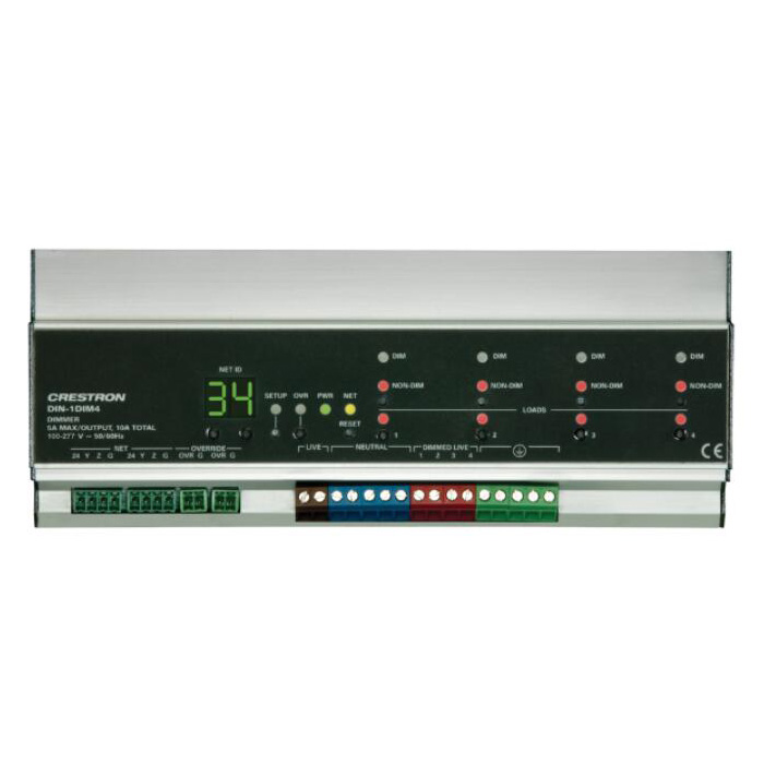 Crestron˼DIN-1DIM4 4·ǰ{(dio)ģK